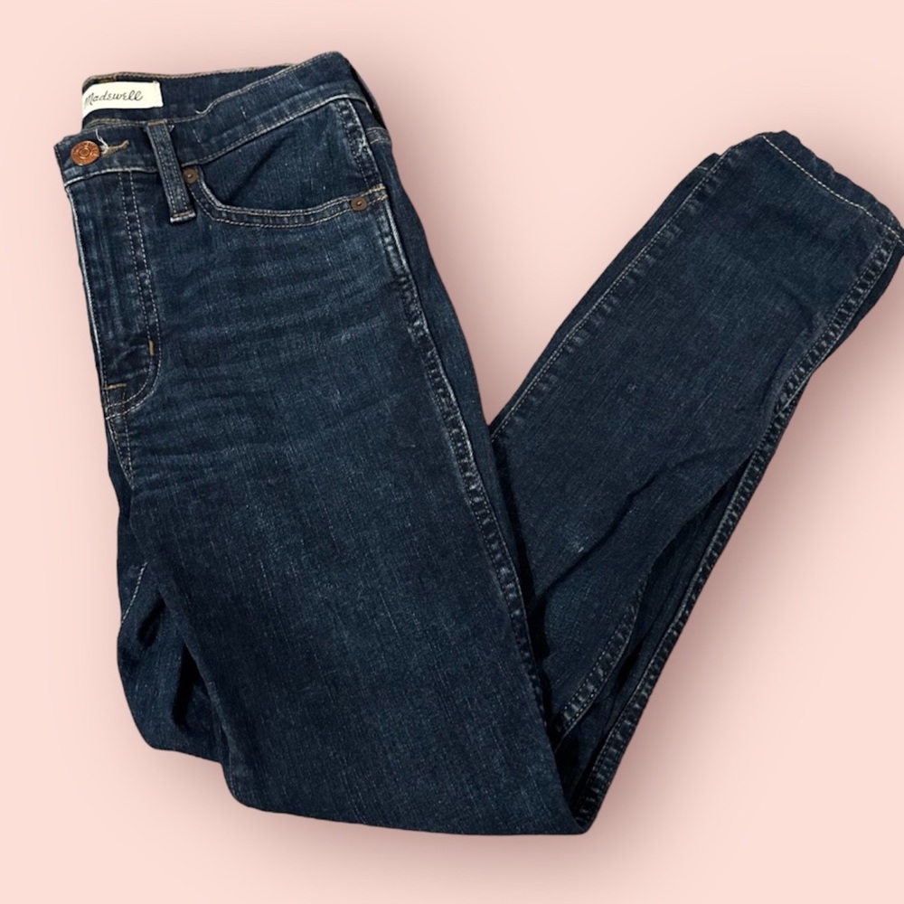 Madewell 10” high rise skinny jeans